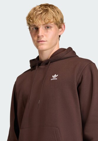 Felpa 'Trefoil Essentials' di ADIDAS ORIGINALS in marrone