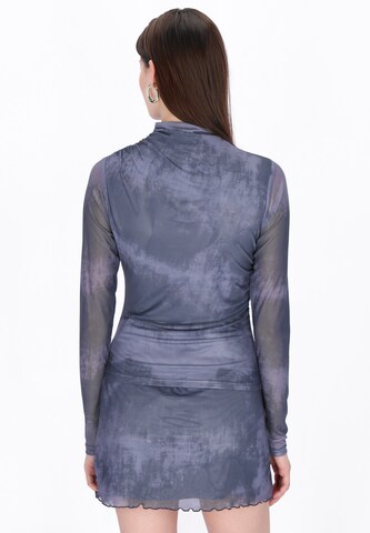 myMo ROCKS Bluse in Grau