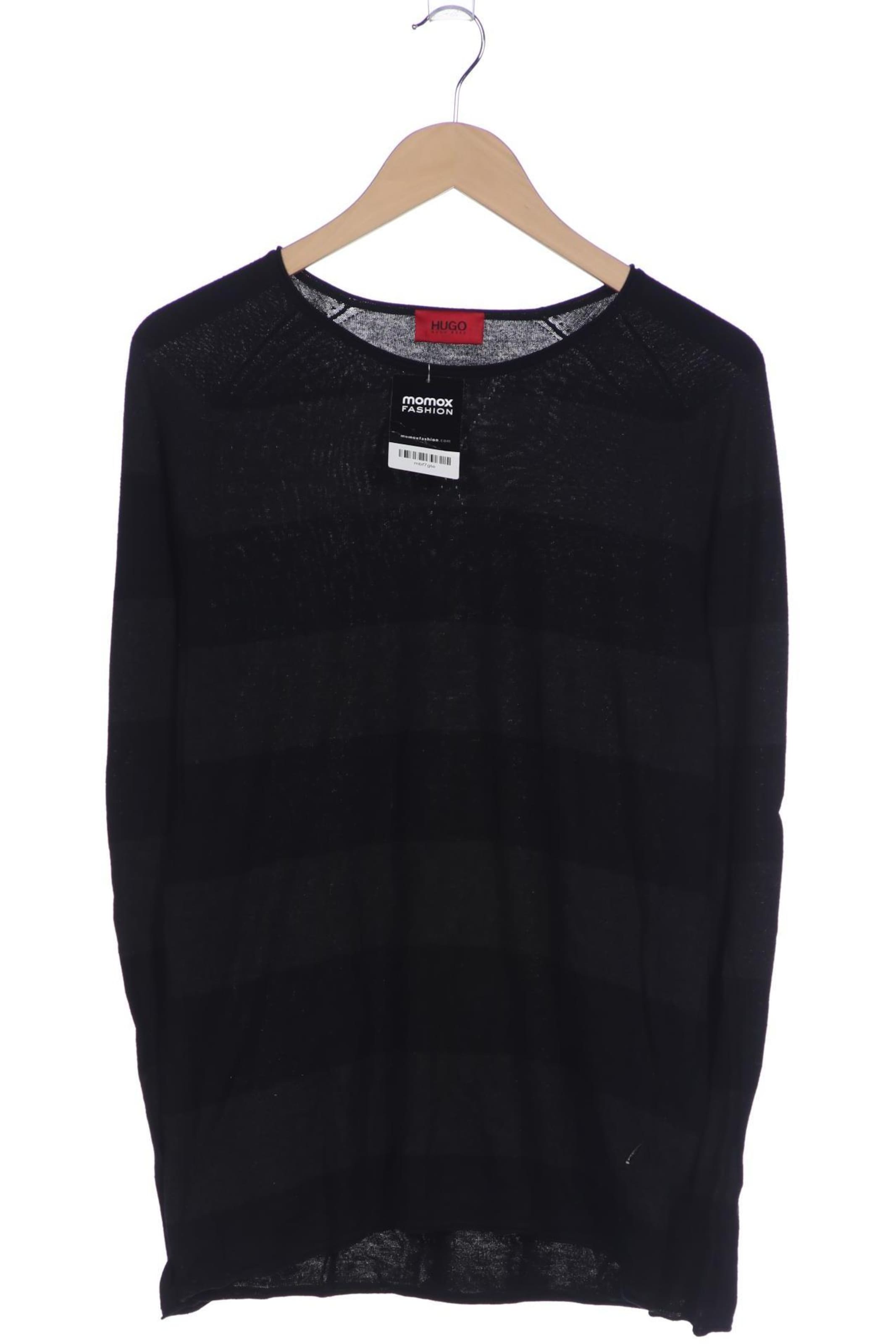 HUGO Sweater & Cardigan in M in Black: front
