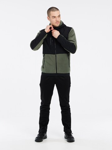 PROTEST Fleecejacke 'PRTGRID'‌‌ in Grün