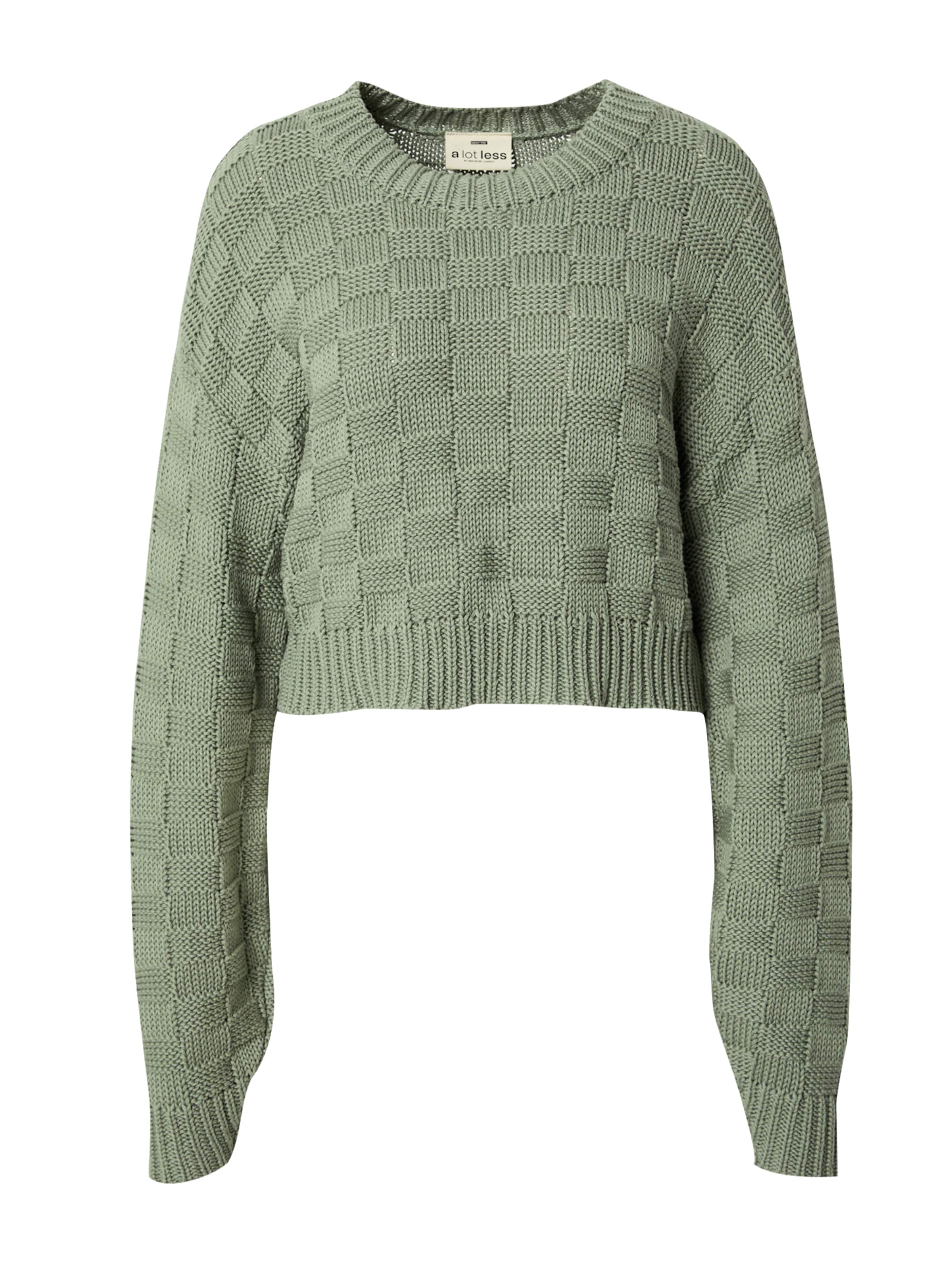 A LOT LESS Sweater 'Doro' in Green: front