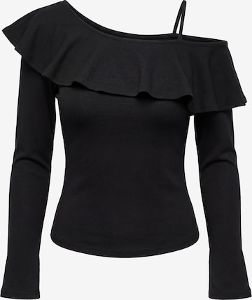 T-shirt faina en noir : devant