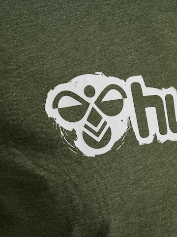 Hummel Funktionsskjorte 'Eric' i grøn