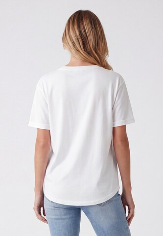 T-shirt usha BLUE LABEL en blanc