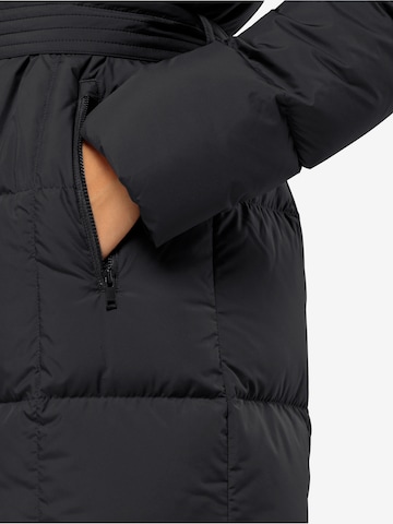 JACK WOLFSKIN Vinterfrakke 'FROZEN LAKE' i sort