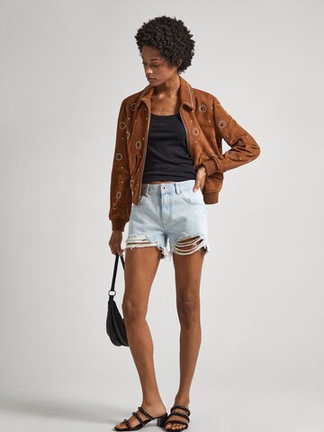 Pepe Jeans Regular Shorts in Blau