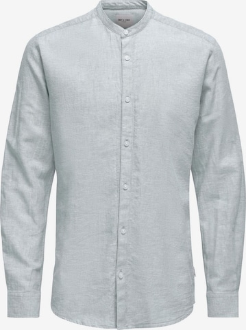 Only & Sons Button Up Shirt 'CAIDEN' in Blue: front