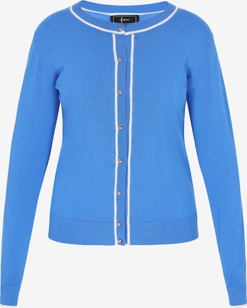 faina Neuletakki värissä sininen: etupuoli