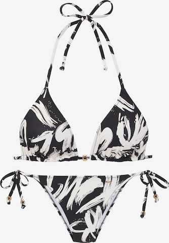 FRENCH CONNECTION Kolmio Bikini värissä musta: etupuoli