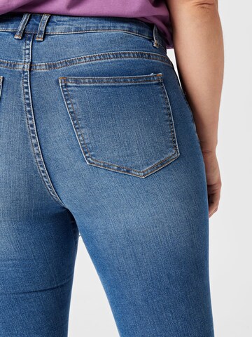 EVOKED Skinny Jeans 'Ekko' in Blau