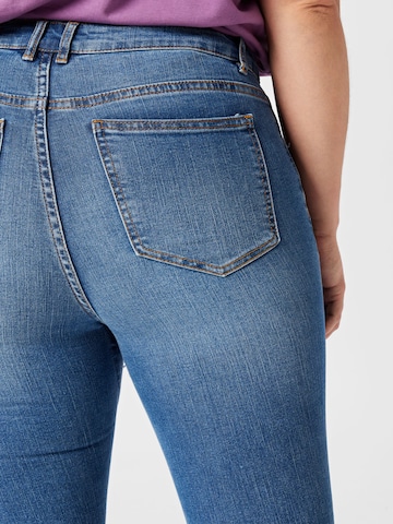 EVOKED Skinny Jeans 'Ekko' in Blau