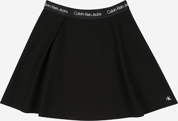 Calvin Klein Jeans - Falda en negro: frente