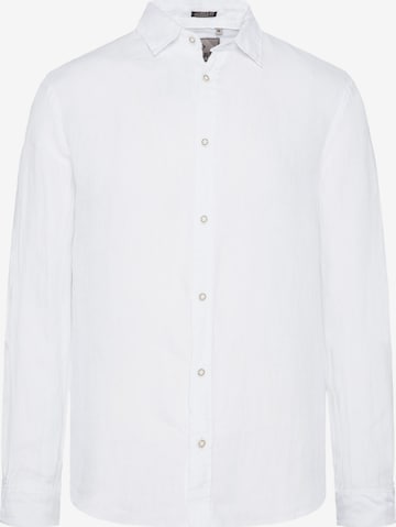 CAMP DAVID Regular fit Button Up Shirt in White: front