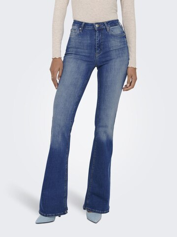 ONLY Flared Jeans 'HELLA' in Blue: front