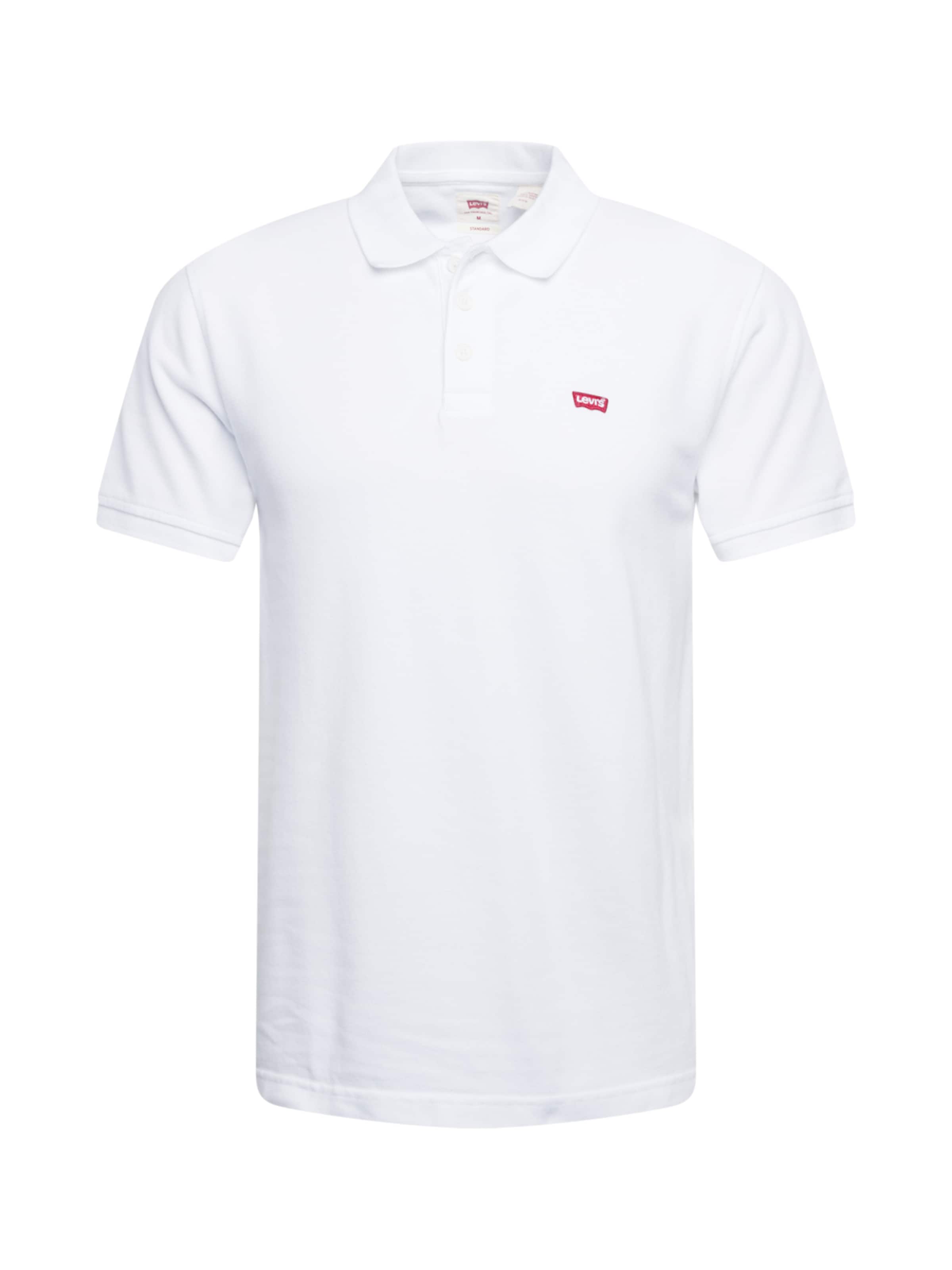 LEVI'S ® Shirt 'Housemark Polo' in White: front