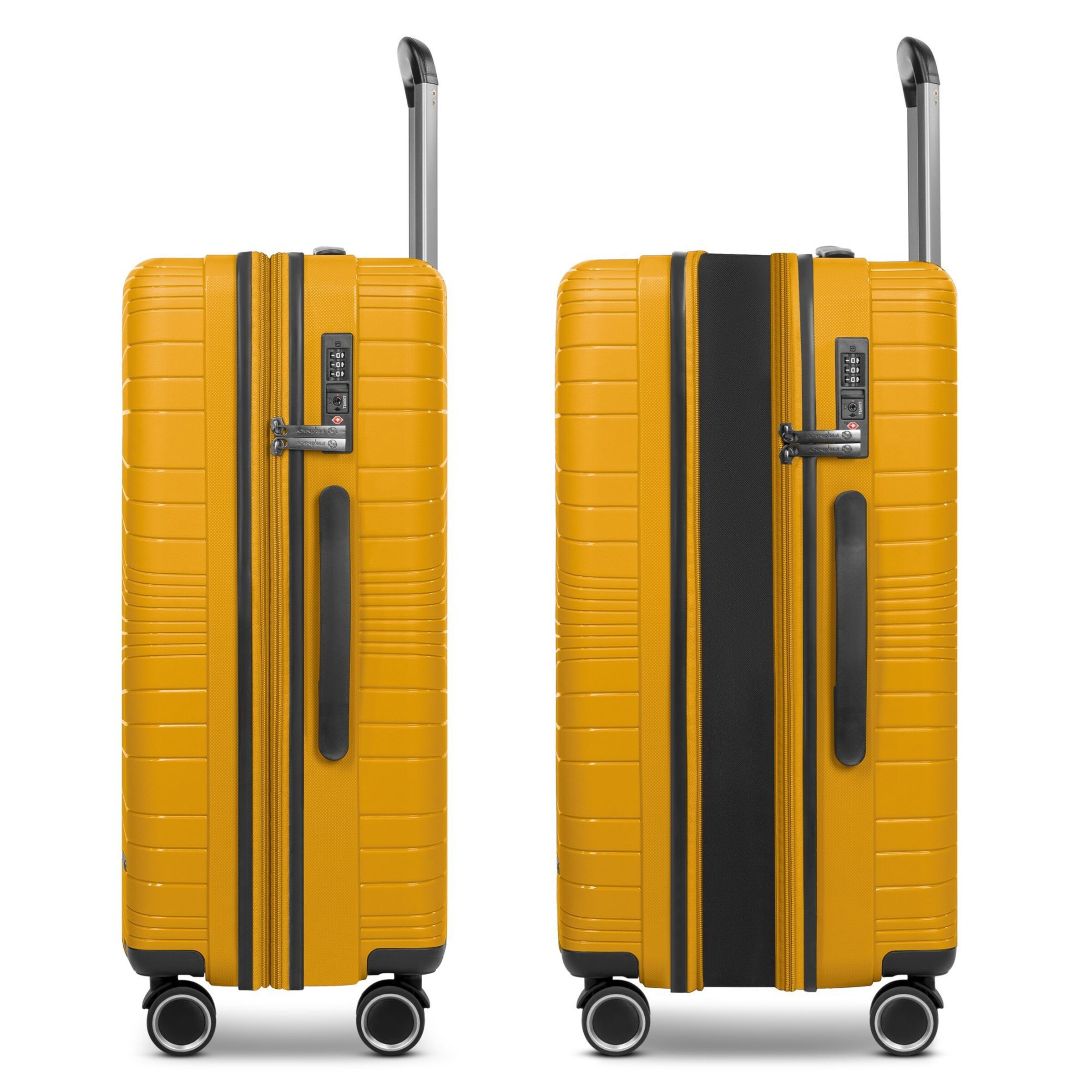 Franky Kofferset 'Dallas 3.0' in Gelb