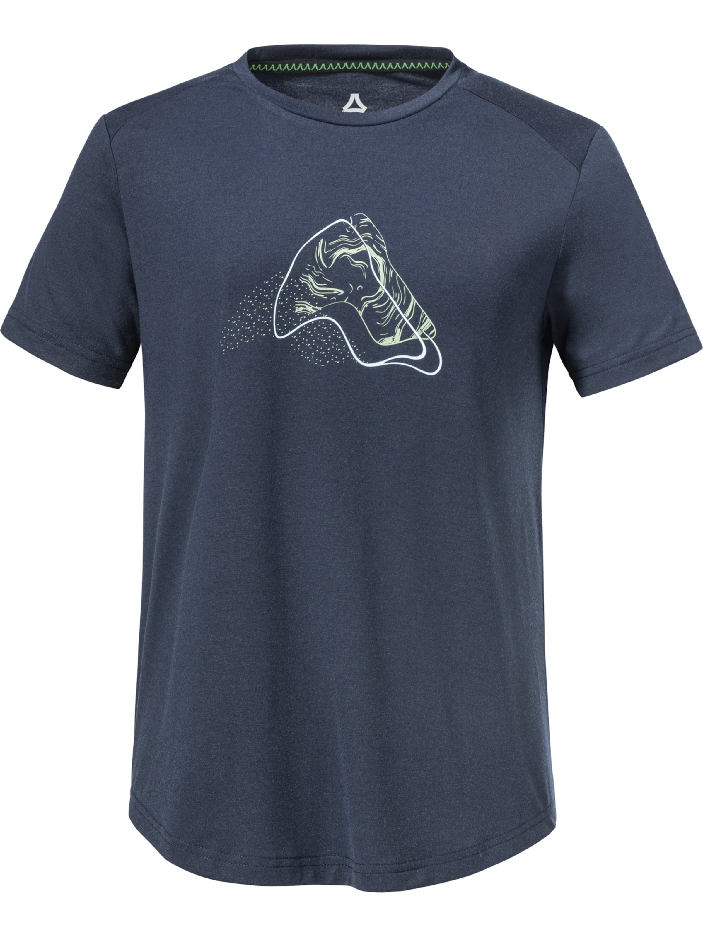 T-shirt fonctionnel 'Haberspitz' Schöffel en bleu : devant