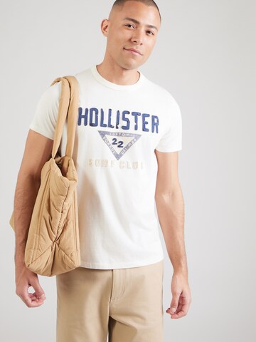 HOLLISTER T-Shirt in Beige: Vorderseite