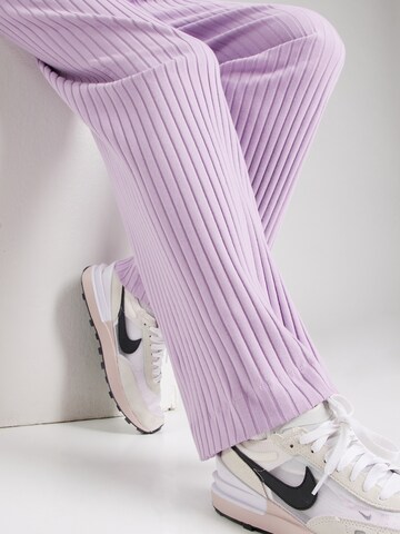 Rotholz Normalny krój Spodnie w kolorze fioletowy