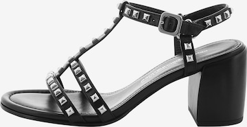 Sandales à lanières 'Viola' Kennel & Schmenger en noir : devant