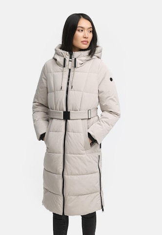 Cappotto invernale 'Herbstnebel 14' di NAVAHOO in grigio: frontale