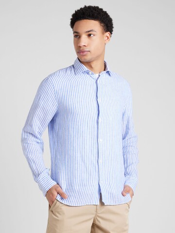 Matinique Regular fit Button Up Shirt 'Marc' in Blue: front