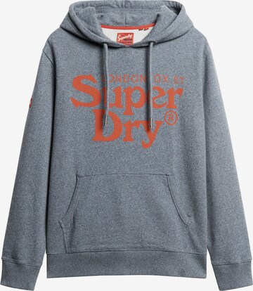 Sweat-shirt Superdry en gris : devant