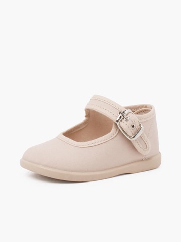 Ballerines Pisamonas en beige : devant