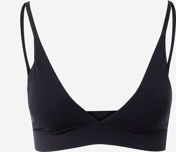 ETAM Triangle Bra 'PERFECT COTON' in Black: front