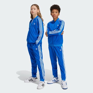 ADIDAS ORIGINALS Конический (Tapered) Штаны 'Adicolor SST' в Синий: спереди