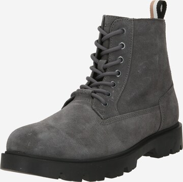 Bottines à lacets 'Adley' BOSS en gris : devant