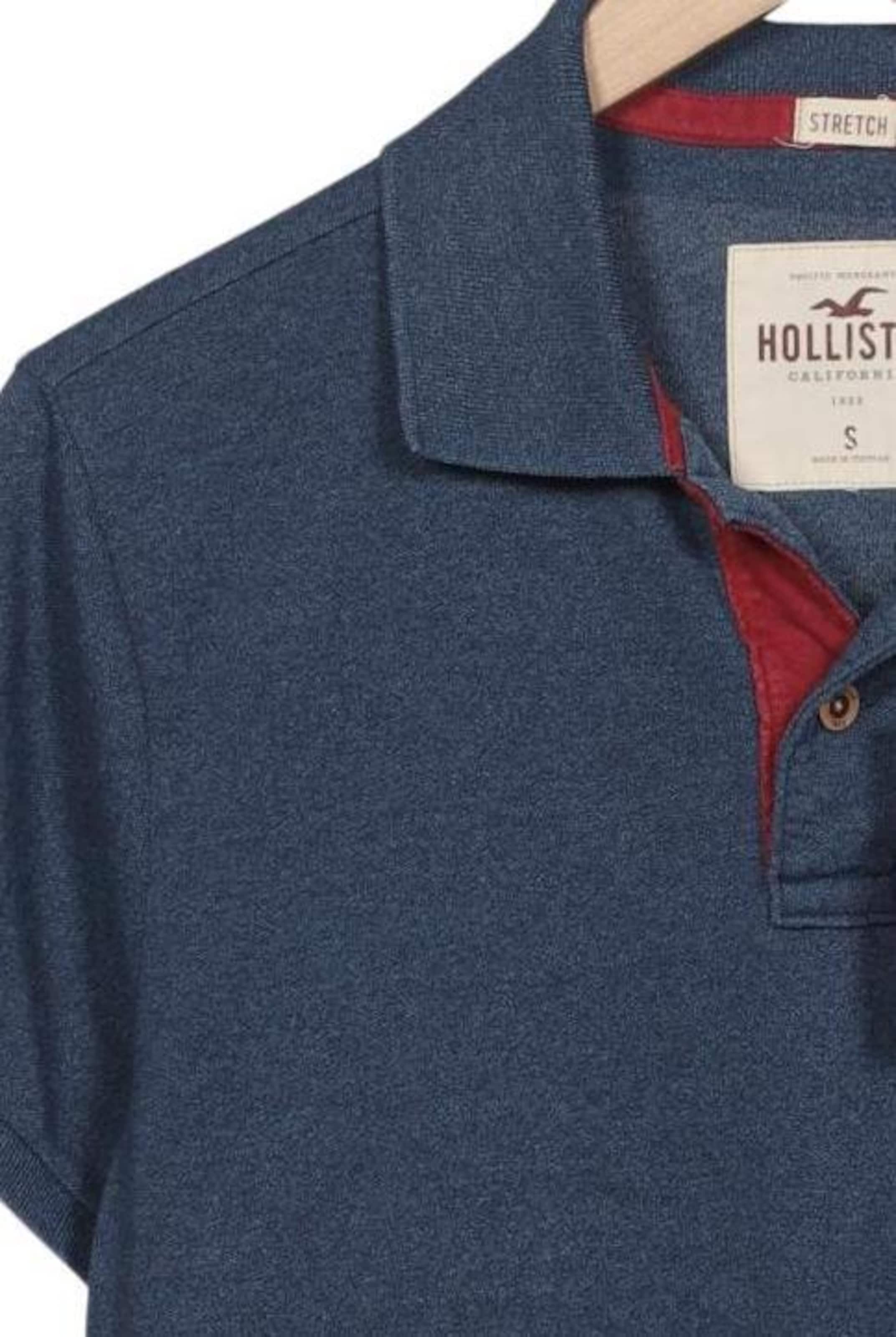 HOLLISTER Shirt in S in Blue