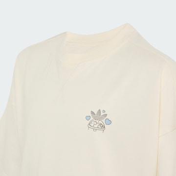 ADIDAS ORIGINALS T-Shirt 'Bubble Tea' in Weiß