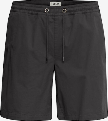 !Solid Chino trousers 'JOE' in Black: front