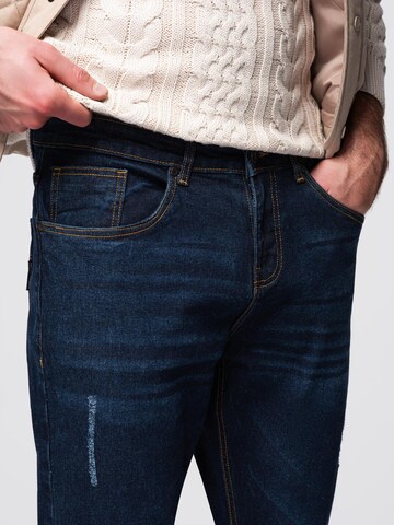 Regular Jean Ombre en bleu