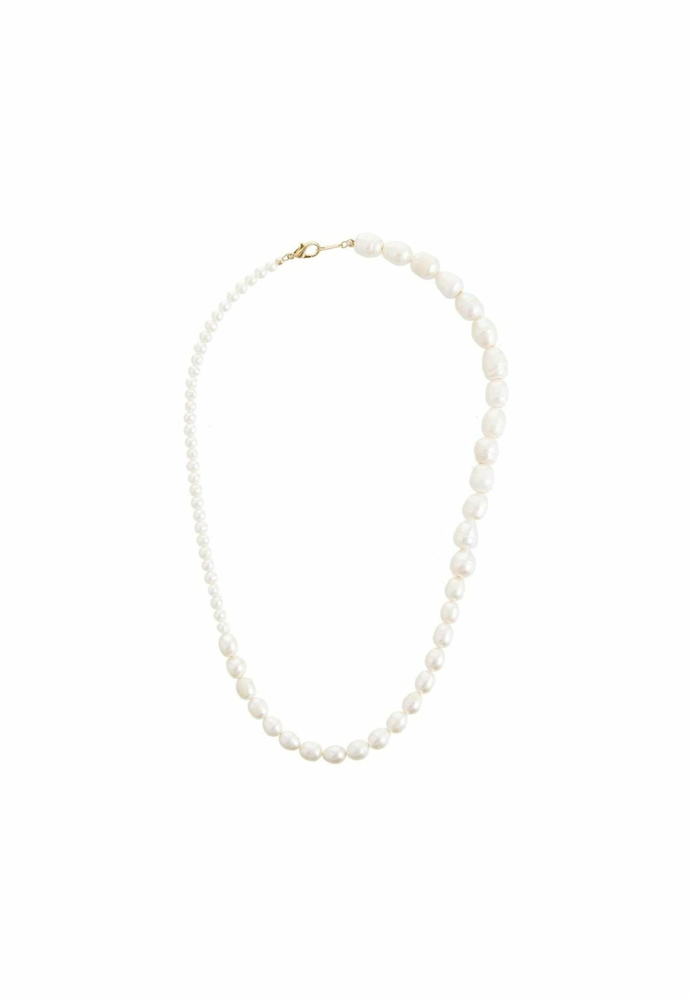 Gemshine Ketting in Wit: voorkant