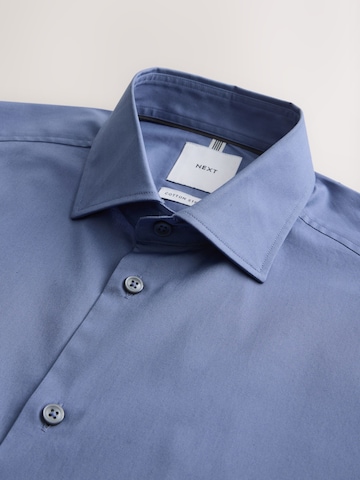 Next Слим Рубашка в Синий