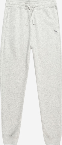 Abercrombie & Fitch Tapered Bukser 'ICON ESSENTIALS' i grå: forside