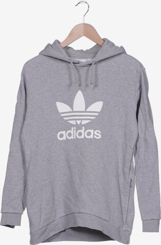 ADIDAS ORIGINALS Sweatshirt & Zip-Up Hoodie in S in Grey: front