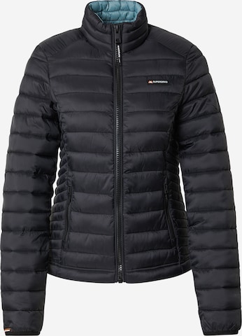 Superdry Демисезонная куртка 'Fuji Lite' в Черный: спереди