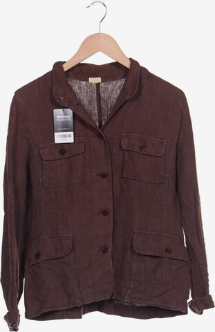 hessnatur Jacket & Coat in L in Brown: front