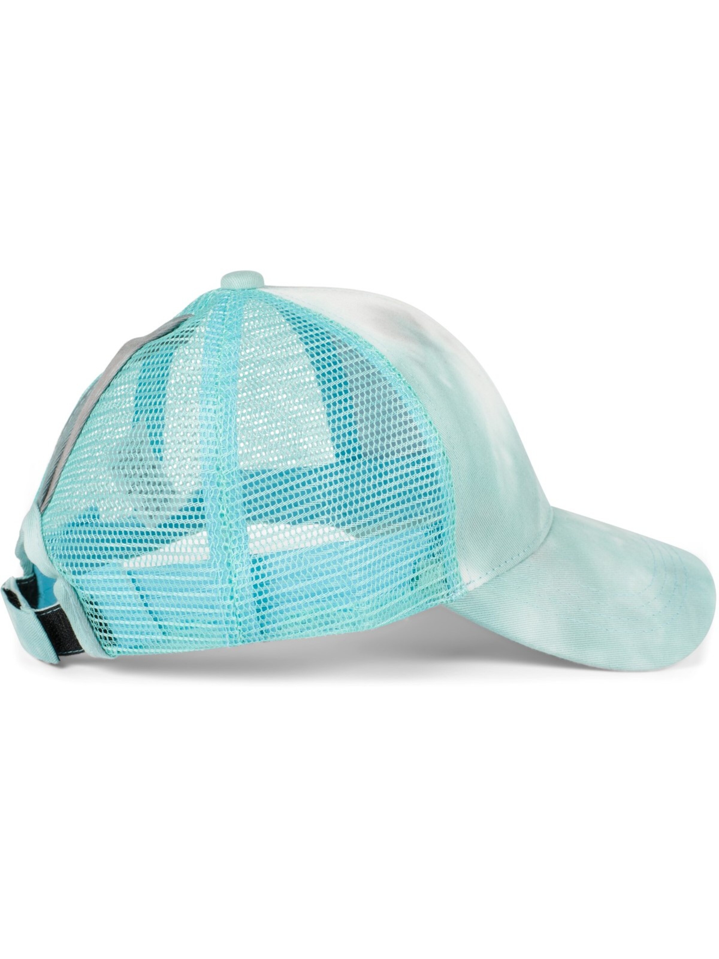styleBREAKER Cap 'Ponytail Baseball Cap Batik mit Mesh Einsatz'‌‌‌‌‌‌‌‌‌‌ in Grau