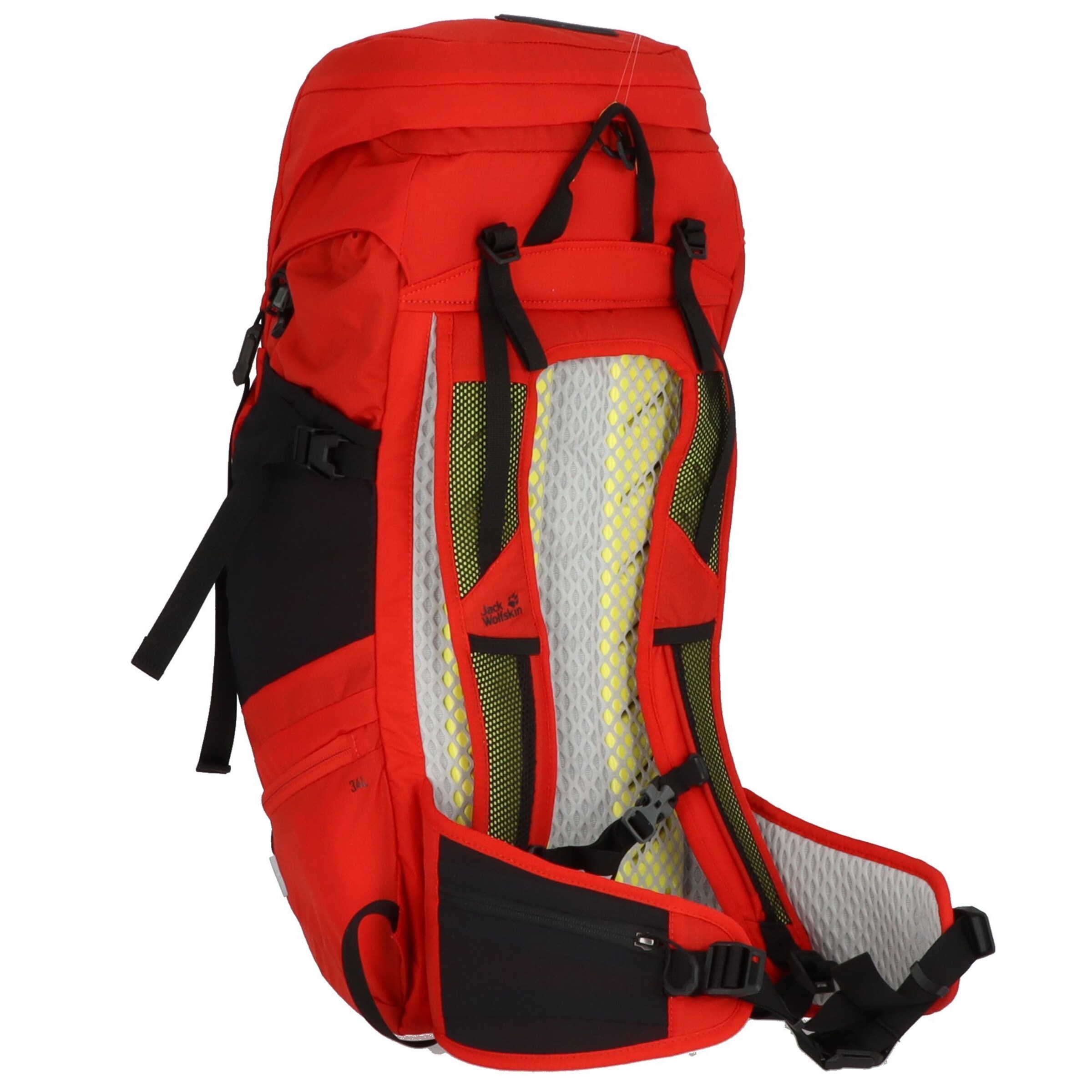 JACK WOLFSKIN Sports backpack 'Wolftrail' in Red