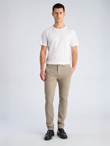 Lindbergh - Slimfit Pantalón chino en beige