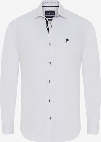 DENIM CULTURE Overhemd 'Cardew' in Wit: voorkant