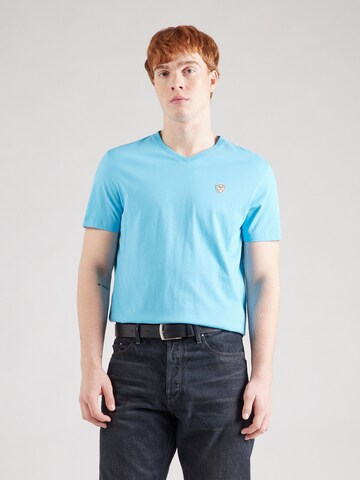 19V69 ITALIA T-Shirt 'Toni' in Blau: Vorderseite