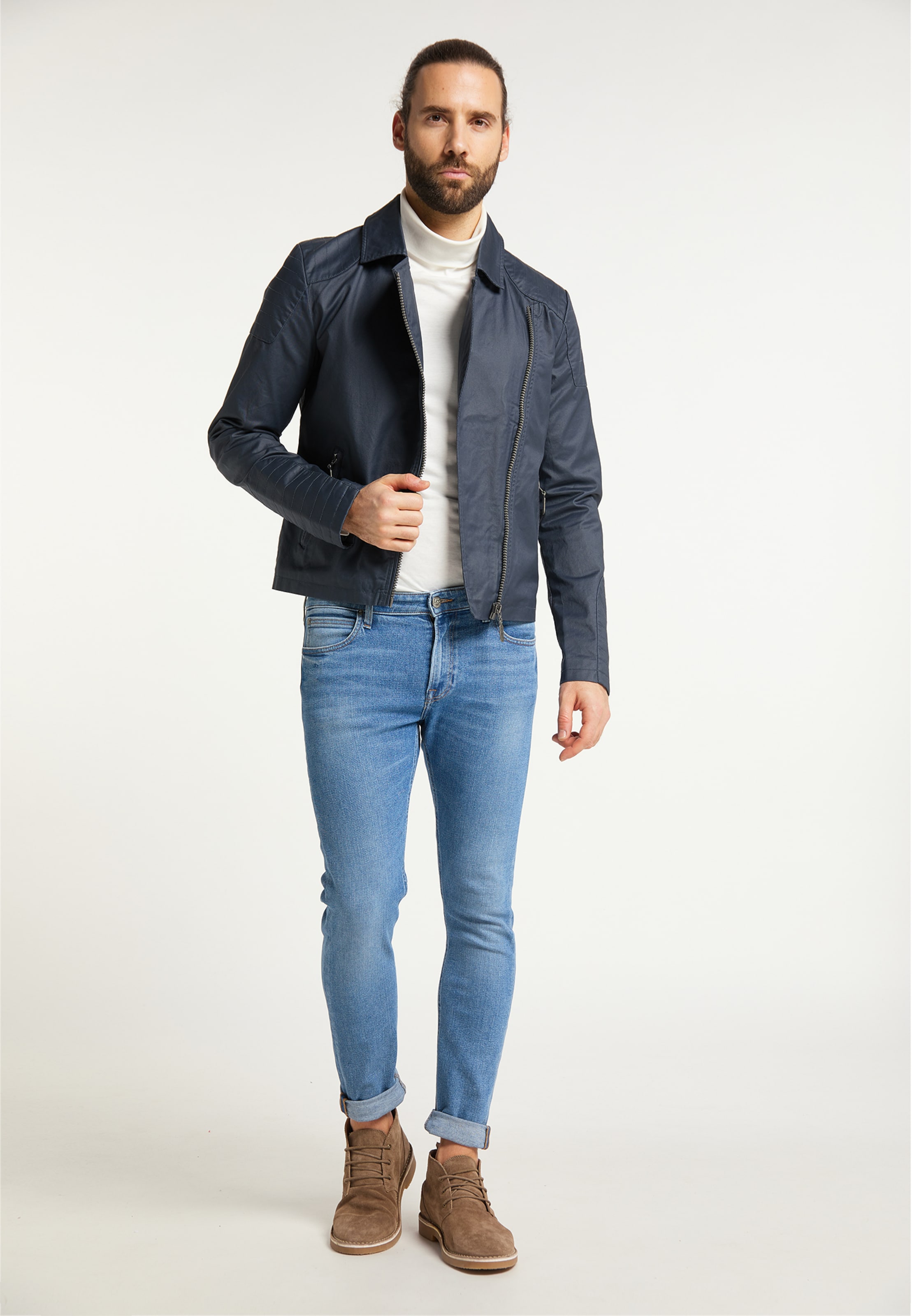 Männer Jacken DreiMaster Vintage Übergangsjacke in Dunkelgrau - SB20791 Männer Jacken DreiMaster Vintage Übergangsjacke in Dunkelgrau - SB20791