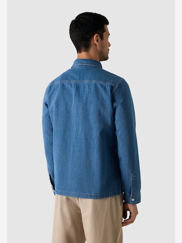 MAERZ Muenchen Regular fit Button Up Shirt ' 716000 ' in Blue