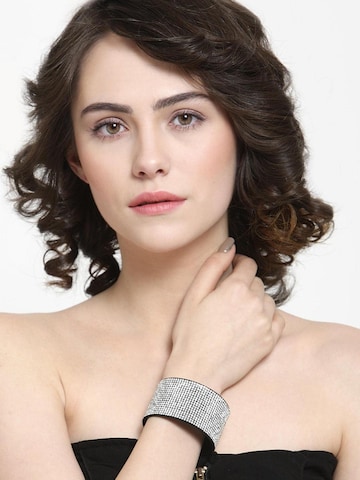 AVANT-GARDE PARIS - Pulseira 'Diva' em branco: frente