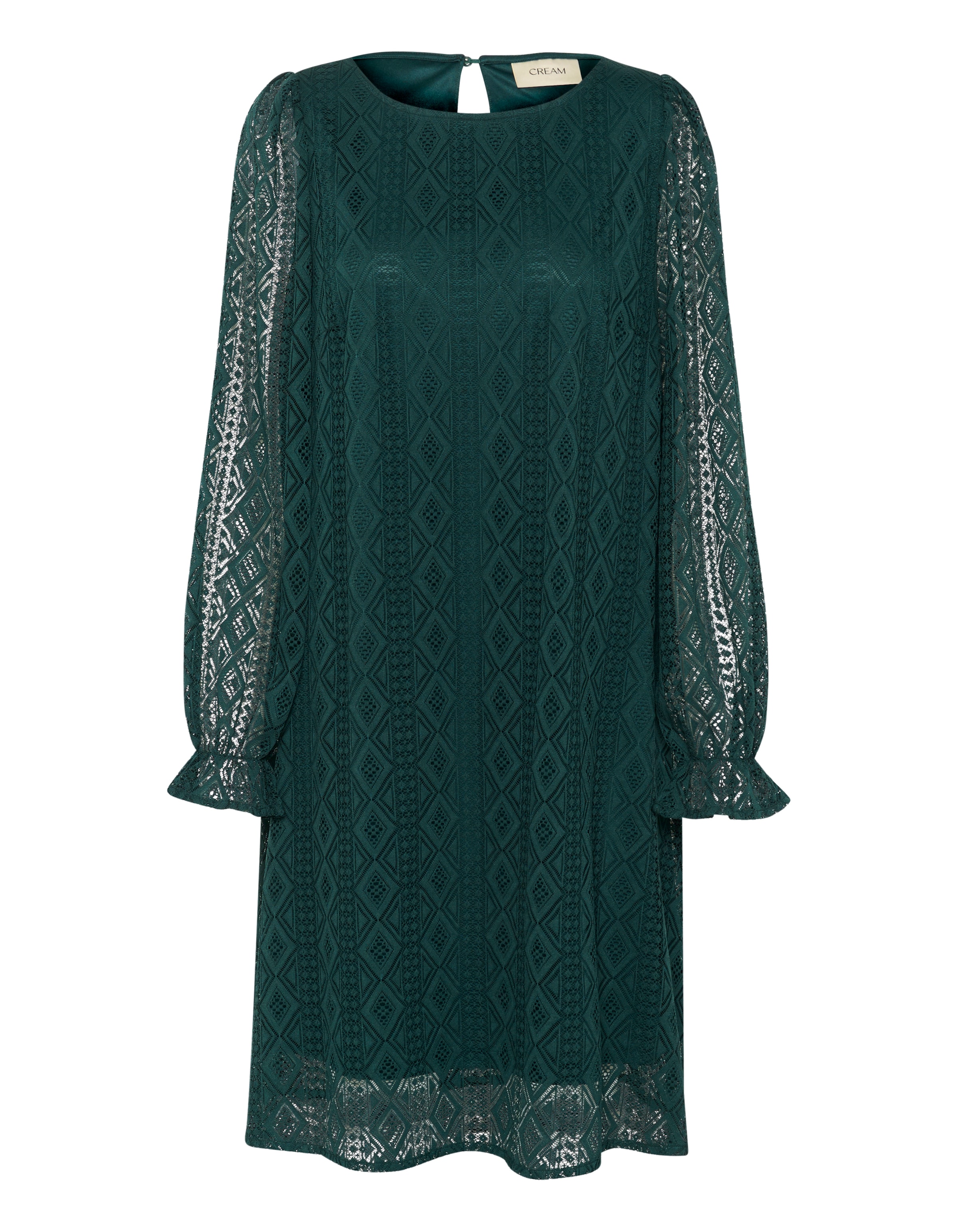 Cream Kjole 'Valerie' i grøn: forside